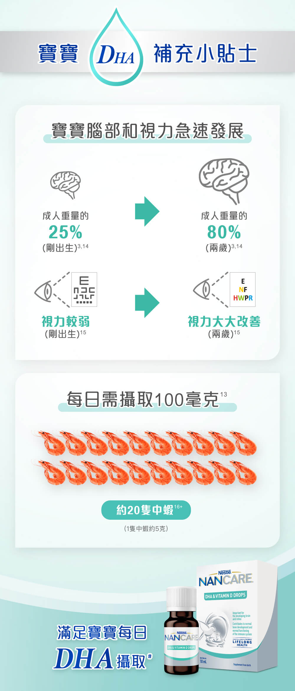 寶寶DHA補充小貼士