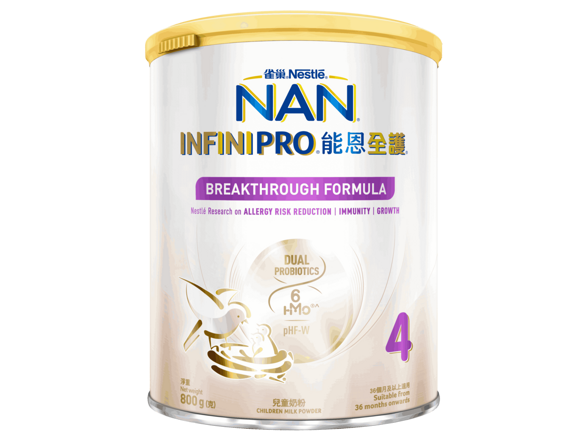 雀巢®能恩全護®INFINIPRO®配方奶粉